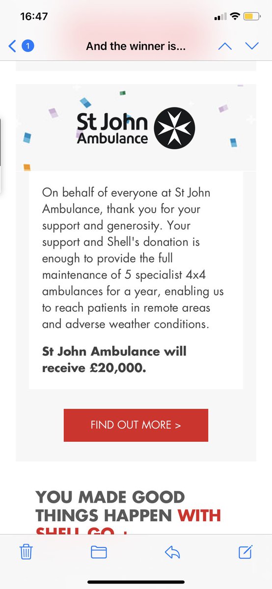 Nice one Shell Fuel, great News