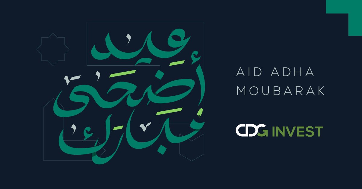 CdgInvest's tweet photo. Toute l’équipe CDG Invest vous souhaite Aid Adha Moubarak à vous et à vos proches. https://t.co/JoVL3qWvWa