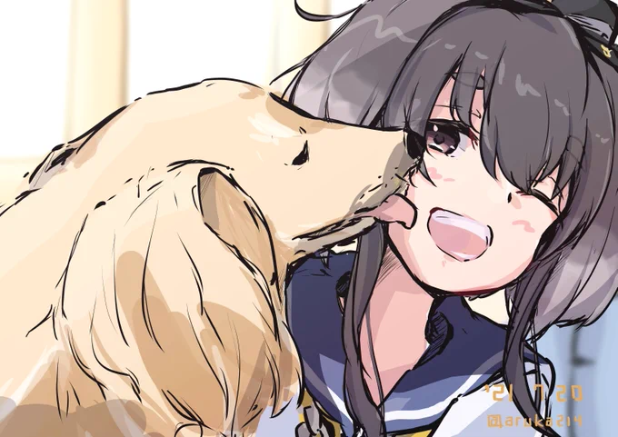 時津風
#艦これ版深夜の真剣お絵描き60分一本勝負
#艦これ版真剣お絵描き60分一本勝負_20210720 