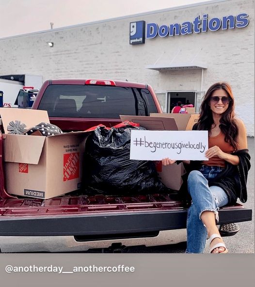 GoodwillWNY's tweet photo. When #GenerousCoffee challenged their ambassadors to go out and do something positive in the community, Brenna donated clothes and home goods to our #Goodwill "so the things I loved can be loved and used by someone else". #begenerousgivelocally https://t.co/GI3EsYkWD6