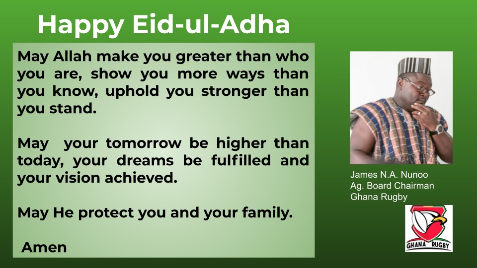 grupaghana's tweet photo. Message From the Ag. Board Chairman to our muslim brothers and sisters On Eid-ul-Adha Mubarak.

https://t.co/OU8OA0ACC3 https://t.co/bqzc90lJIs