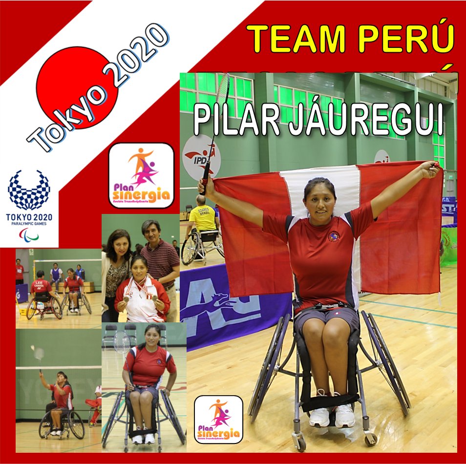 #TeamPerú en los Juegos Paralímpicos #Tokyo2020 🇯🇵 en ParaBadminton 🏸 <a href="/jauregui_pilar/">Pilar Jáuregui Cancino</a> Jáuregui Cancino. Sabemos que dará su máximo esfuerzo para dejar en alto el nombre del Perú 🇵🇪  🇯🇵🏸 Nuestra mejores  y buenas vibras desde <a href="/PlanSinergia/">Plan Sinergia</a> Revista Transdisciplinaria <a href="/ipdperu/">ipdperu</a> 🏆