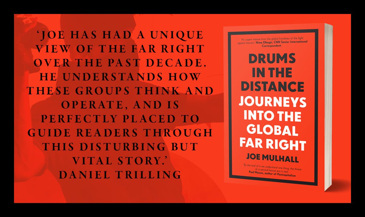 <a href="/JoeMulhall_/">Joe Mulhall</a>  Drums in the Distance is a unique blend of journalism, history, and memoir, that serves as a dramatic warning of the resurgence of racial violence in public life and politics around the world.

👉Catch his latest interview on <a href="/bbc5live/">BBC Radio 5 Live</a>: bbc.in/2VWFd73