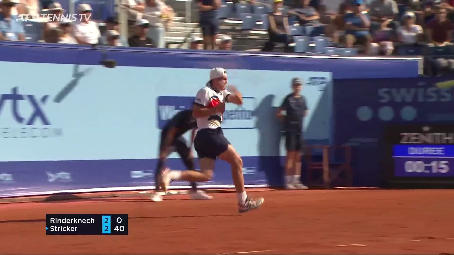Tennis Tv A Twitter Swiss Rocket Dominic Stricker With A Gem At Swissopengstaad T Co Yz7dk1f9z0 Twitter
