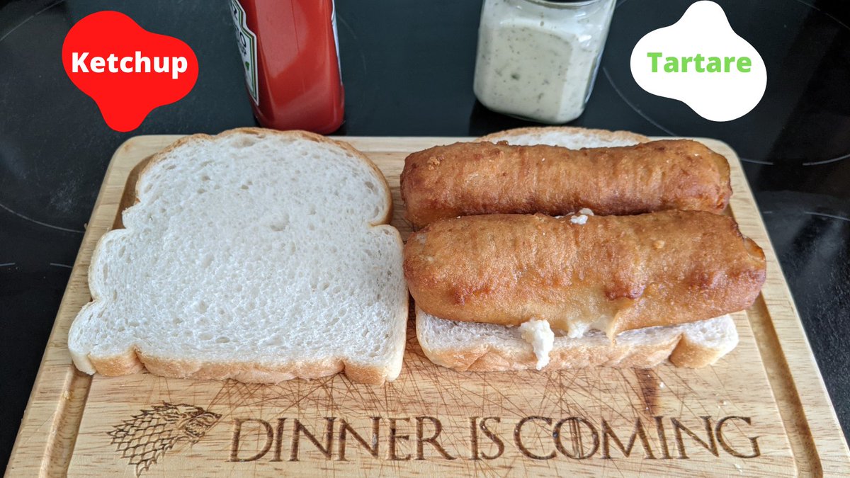 Which do you have? Tomato ketchup or tartare sauce on a fish finger sandwich? Or do you use something else altogether!?

Like our jumbo cod fish fingers? Buy them online: regalfish.co.uk/seafood/batter…