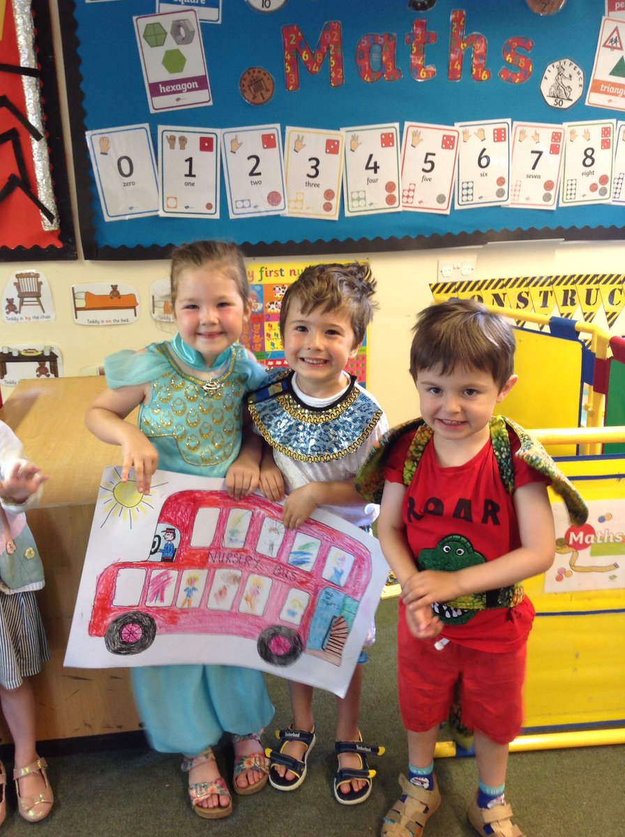 All aboard the Nursery bus, next stop Reception! We've spoken about transport and going fun places today in preparation for moving up. How exciting! 🚌🚗✈️🚂