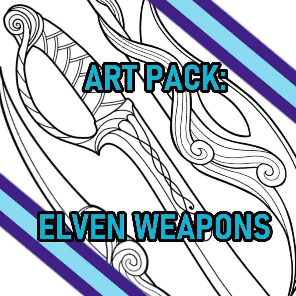 Cl3verTree's tweet photo. 🐦The elves are known for their fine weaponry, beyond any human creation. Each weapon its own piece of art.
Check out this design and others like it over on our website: https://t.co/Z7yDTZK8lV
#skilltree #Skillmonkeys #Designs https://t.co/LzrWV1OCPx