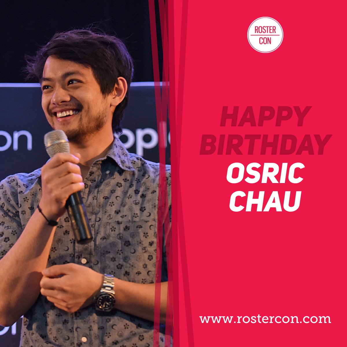  Happy Birthday Osric Chau ! Souvenirs / Throwback :  