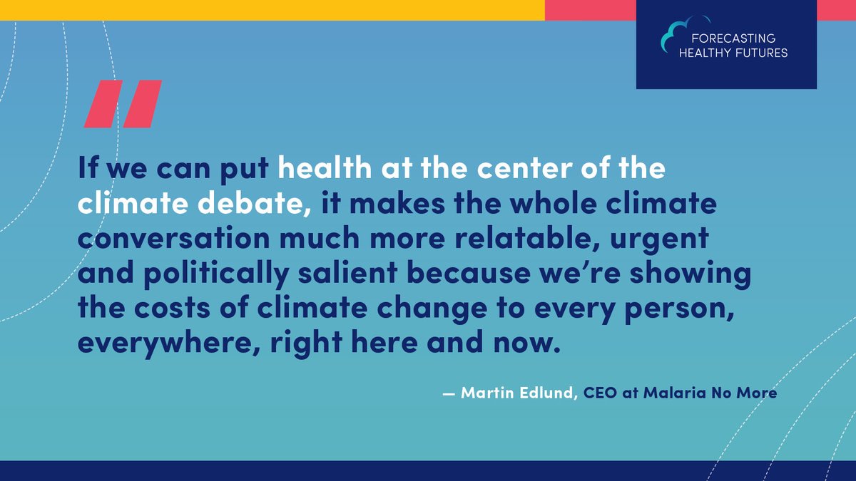 MalariaNoMore's tweet photo. In a recent #ADSWWebSeries, @MalariaNoMore’s @MartinMEdlund spoke w/ @Tala_AlRamahi about how the #climate crisis is impacting vector-borne diseases like #malaria 🦟 &amp; what we can do to mitigate against these challenges. Catch the recap here 👉https://t.co/4oYESPd0Ld #EndMalaria https://t.co/Lh32i9JGpw
