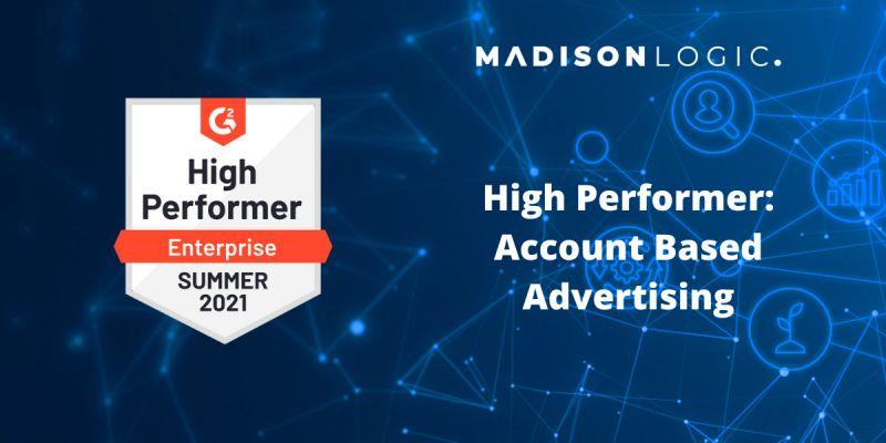 Madison Logic has been named a High Performer in the G2 Summer 2021 Report! 

Learn more: bit.ly/34ktTSB 

#g2 #madisonlogic #b2bmarketing #abm #accountbasedmarketing #b2b