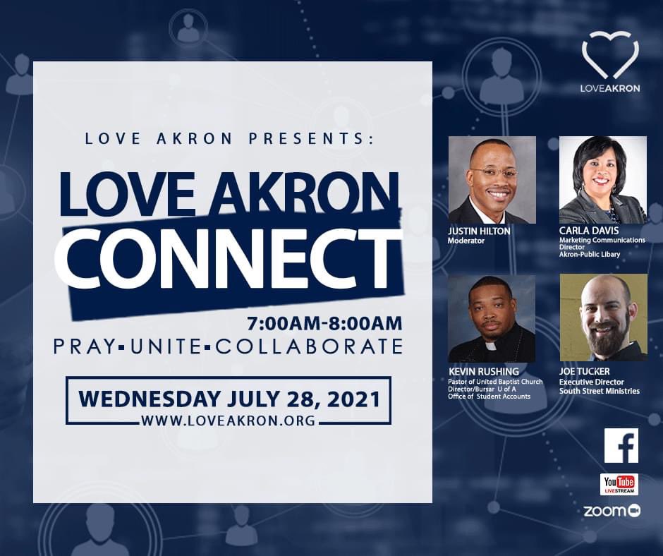 Plan to join us next Wednesday morning as we continue our conversation with some of Akron’s H.O.T(Humble Open Transparent) leaders!!! You don’t want to miss the opportunity to Connect and Pray! 

Register NOW! 
us02web.zoom.us/meeting/regist…