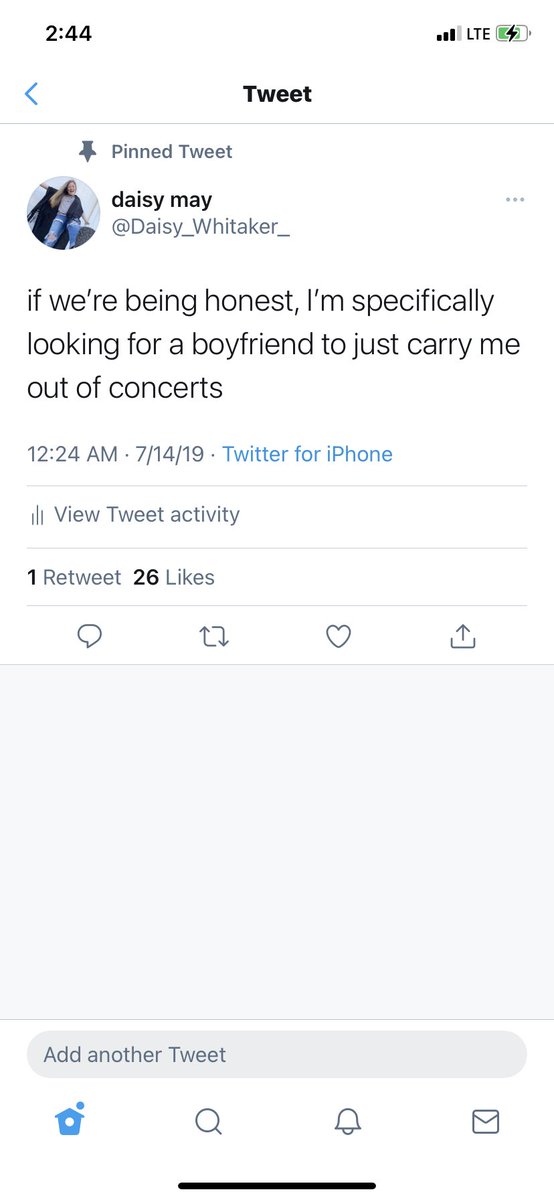 daisy may tweet media