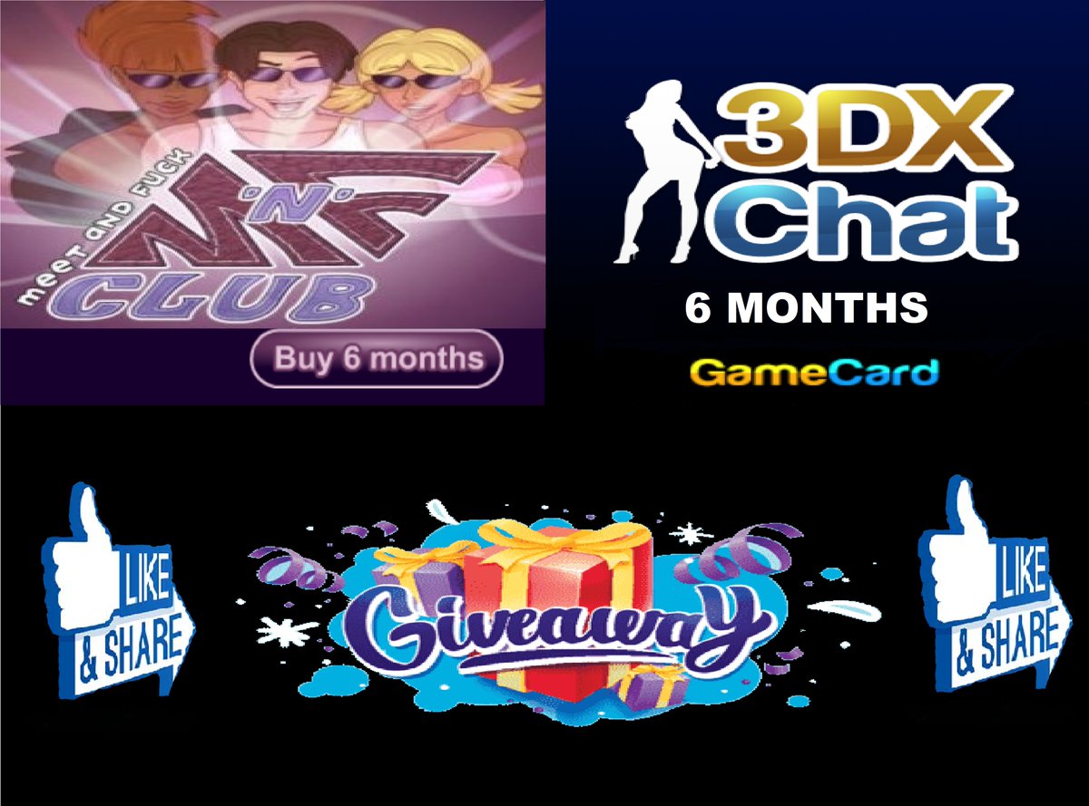 Ava_Mari's tweet photo. Alrighty I know it's a bit late, but it's finally happening. It's giveaway time again!🎉 Gonna be letting the winner choose between either a 6 month @ClubMnF code or 6 month @3dxchat code. 
Drop a like to enter and best of luck to everyone. 
Will choose the winner in a week. https://t.co/u3eKsExZVC