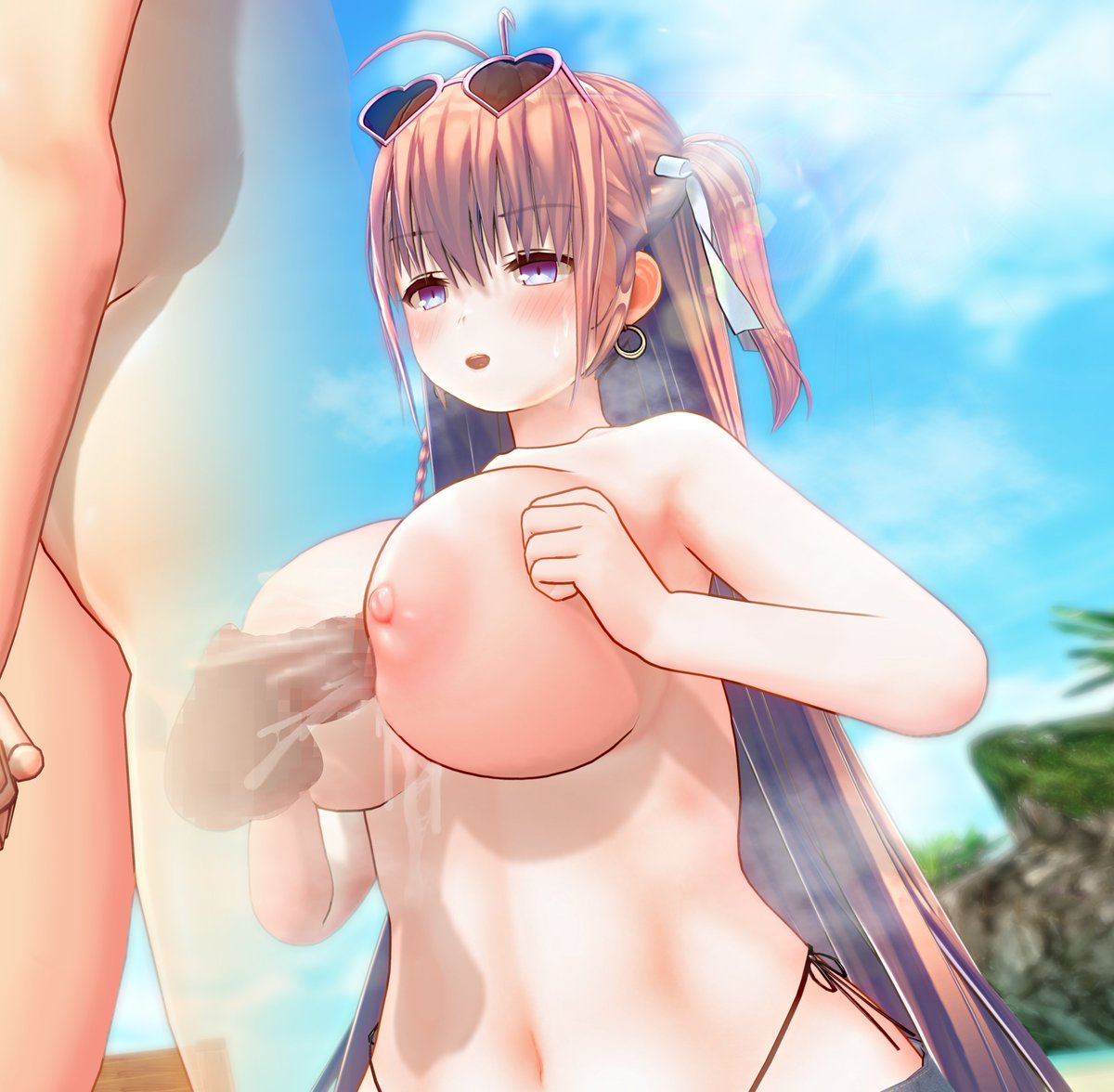 暑いから海にデートしましょう🔞💦 