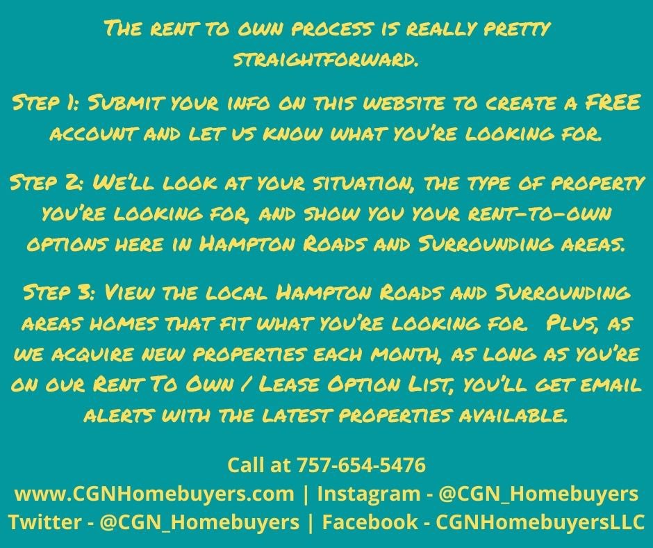 CGN_Homebuyers's tweet photo. RENT TO OWN OR LEASE TO OWN!!
Your Financial Future 
Our Family Helping Yours
Call at 757-654-5476 
https://t.co/mZHzN3889w 
Instagram - @CGN_Homebuyers
Twitter - @CGN_Homebuyers 
Facebook - CGNHomebuyersLLC
#CGNHomebuyers #Renttoown #Moveinnow #Realestate #Freecreditrepair https://t.co/StXraYdGKX