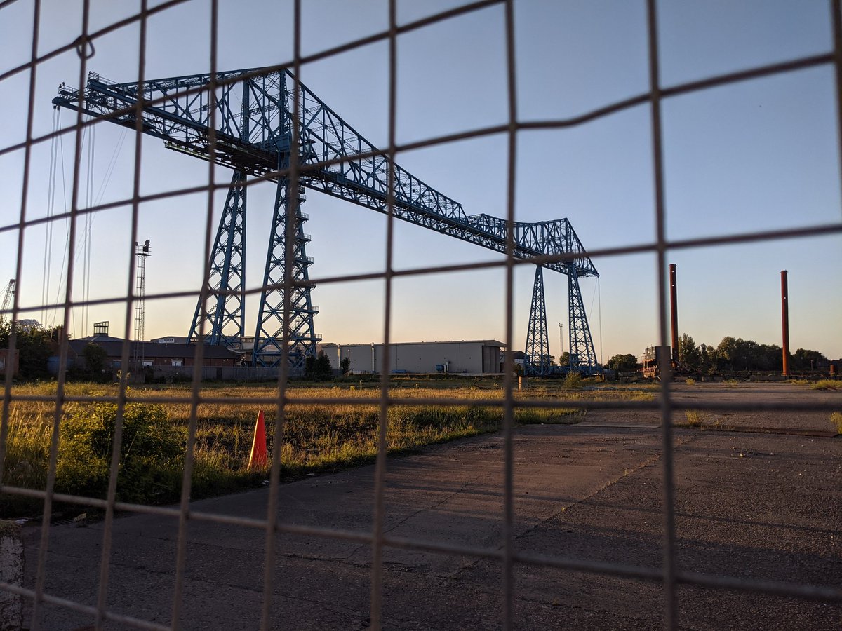 Middlesbrough Transporter Bridge, unfortunately now closed. #Middlesbrough #transporterbridge #bridge #tees #industrialheritage