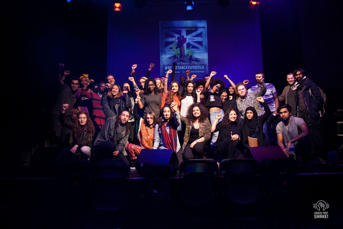 Shake! willl be at the #ActForChangeFund festival delivering the workshop: 
'For Us, By Us: Shake!’s legacy of political youth work' lead by  
Shake!rs Annick Météfia and Haneen Hammou!

Join us on Weds 28th 5-6pm!

actforchangetogether.org.uk/event/for-us-b…