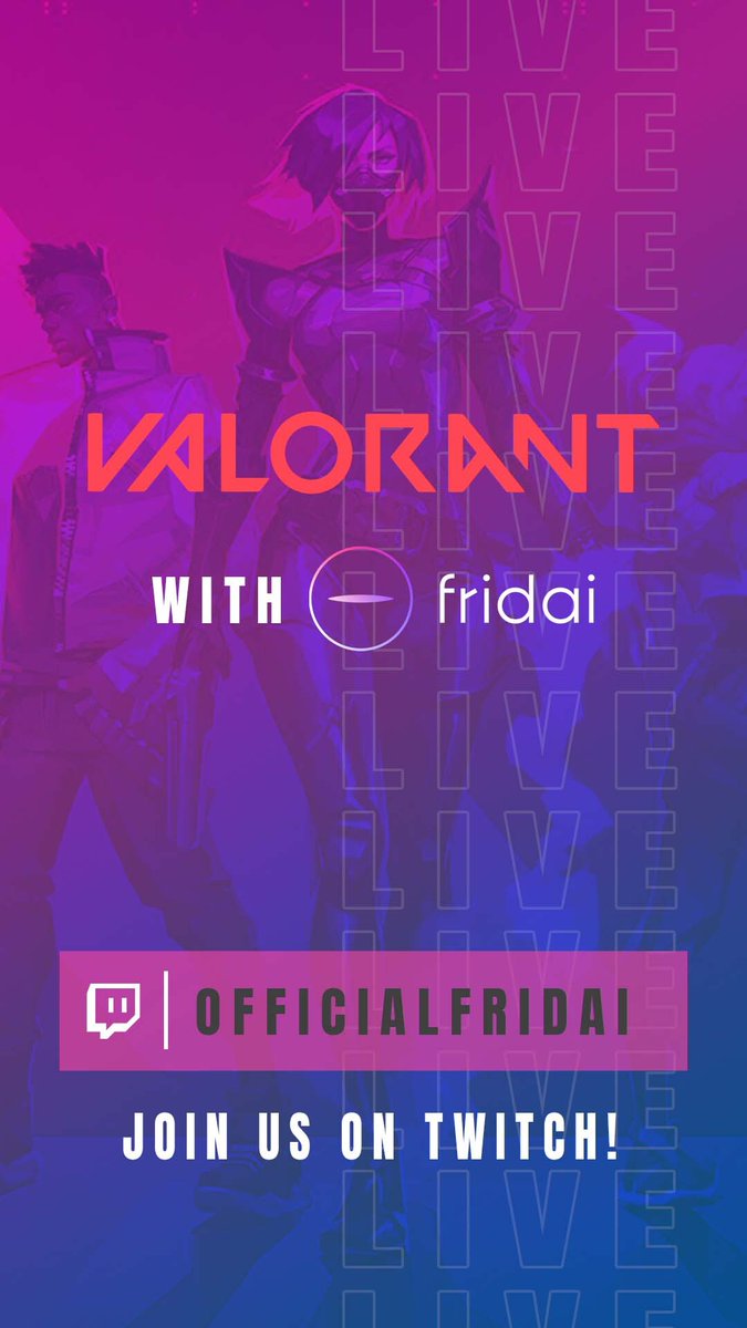 Come and join our casual Twitch session with <a href="/PlayVALORANT/">VALORANT</a>