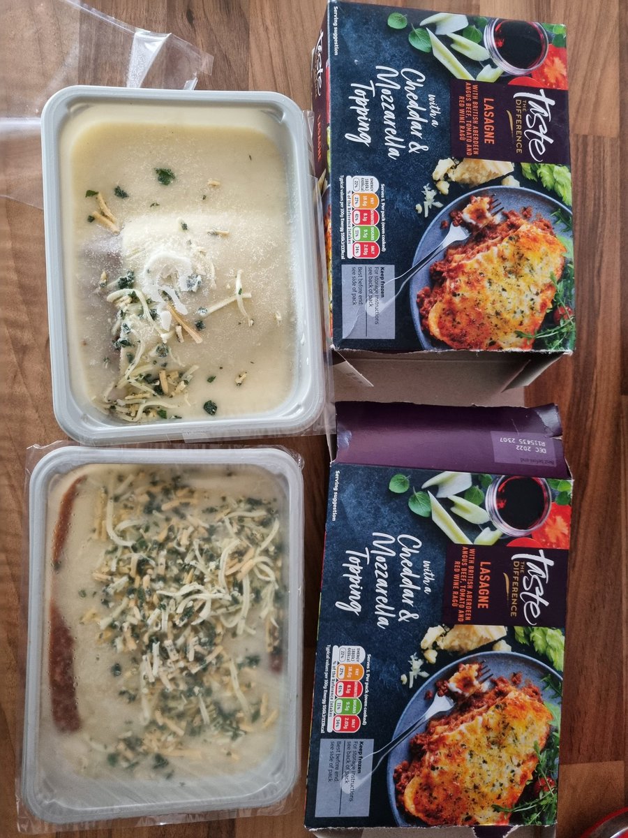 AceRimm3R's tweet photo. @sainsburys I.just spoke to customer service and was told there is nothing that can be done about supplying substandard product, shocking customer care, they didn't even want to see the substandard product from your taste the difference range. Spot the difference. https://t.co/VIUWDmkXXi