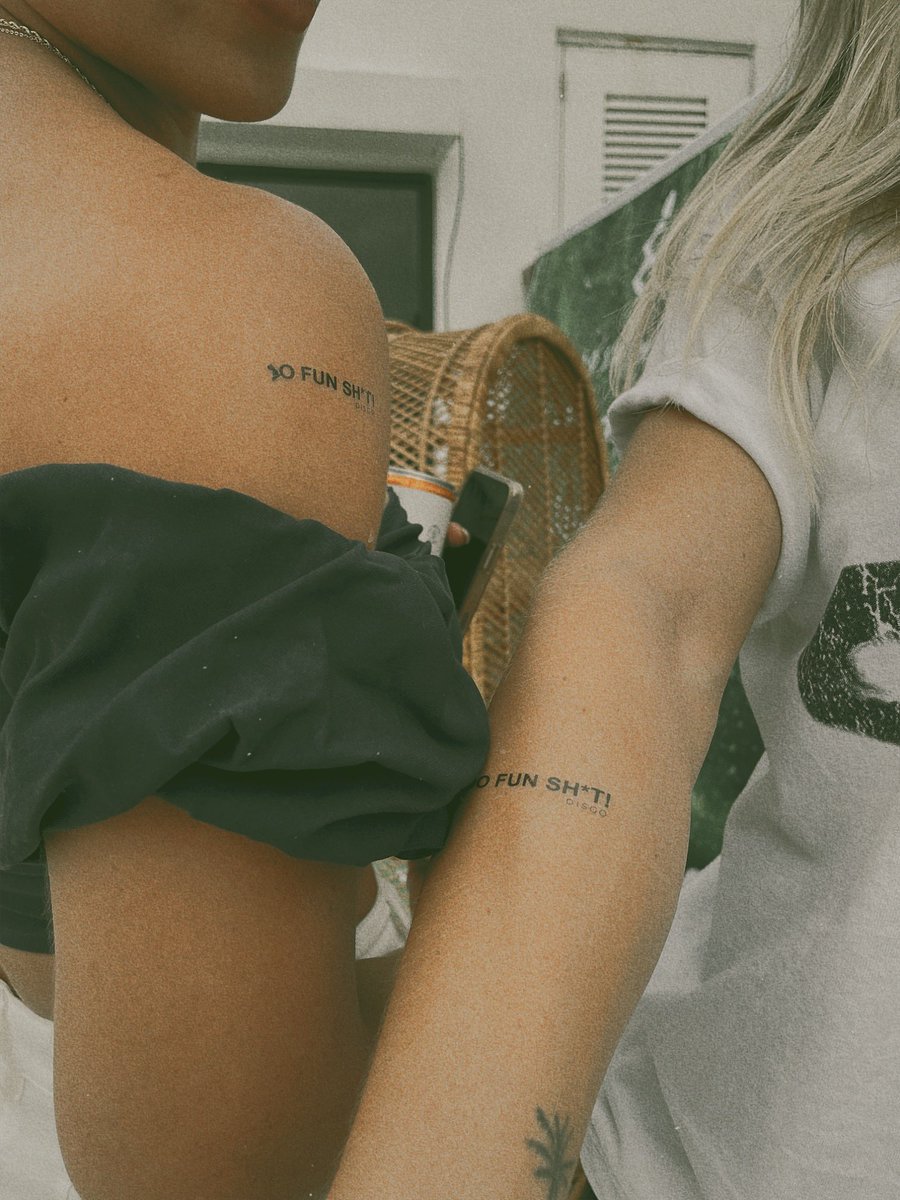 we're bringing temporary tattoos back baby! 🤘🖋 #dofunshit