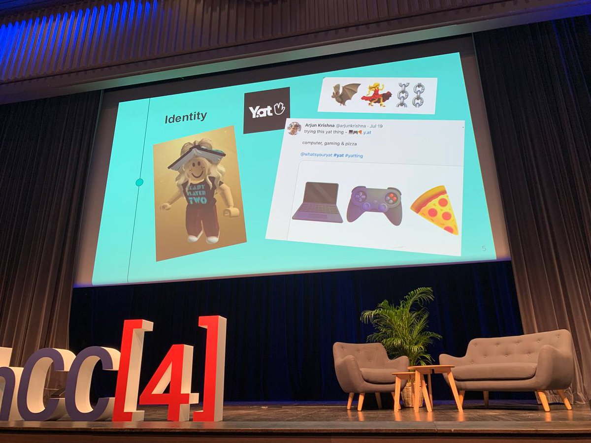 NaveenSpark's tweet photo. Look who made a special guest appearance at EthCC. Thank you @opera team for including us! #YatFam #YatForce https://t.co/aNX5mio2wo