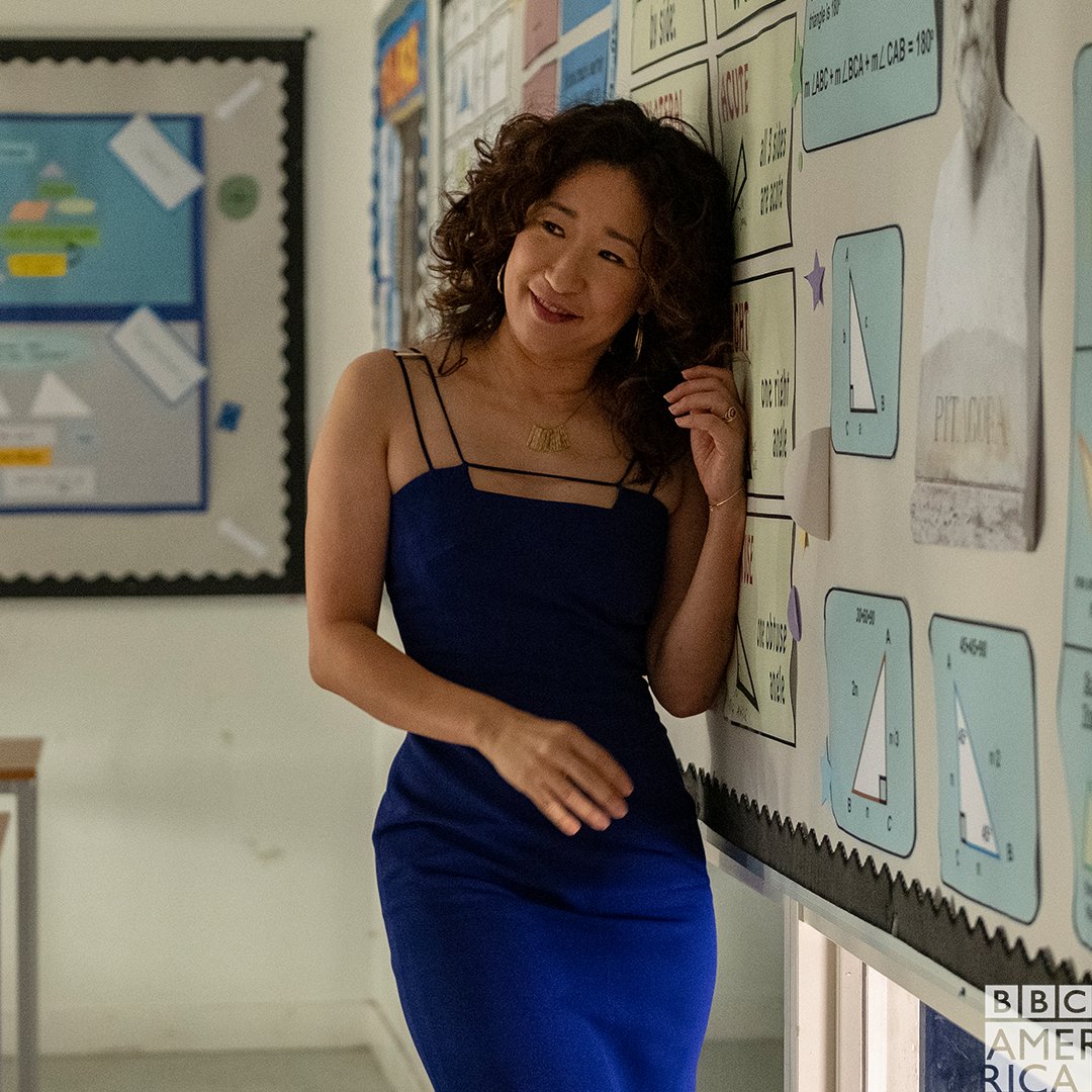 A very happy birthday to the talented, effervescent, dramatic tour-de-force, Sandra Oh.  