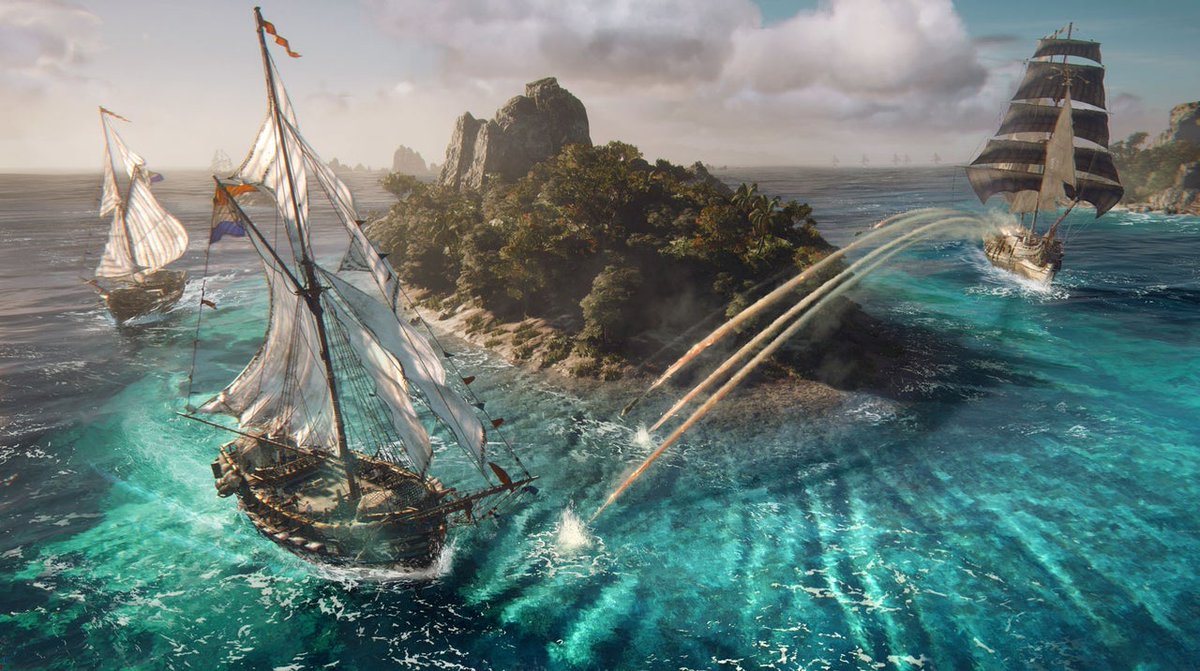 IGN's tweet photo. Ubisoft's Skull &amp; Bones has finally reached the Alpha stage after 8 years in development. https://t.co/dfLyvc9CLs https://t.co/er46zLWAN3