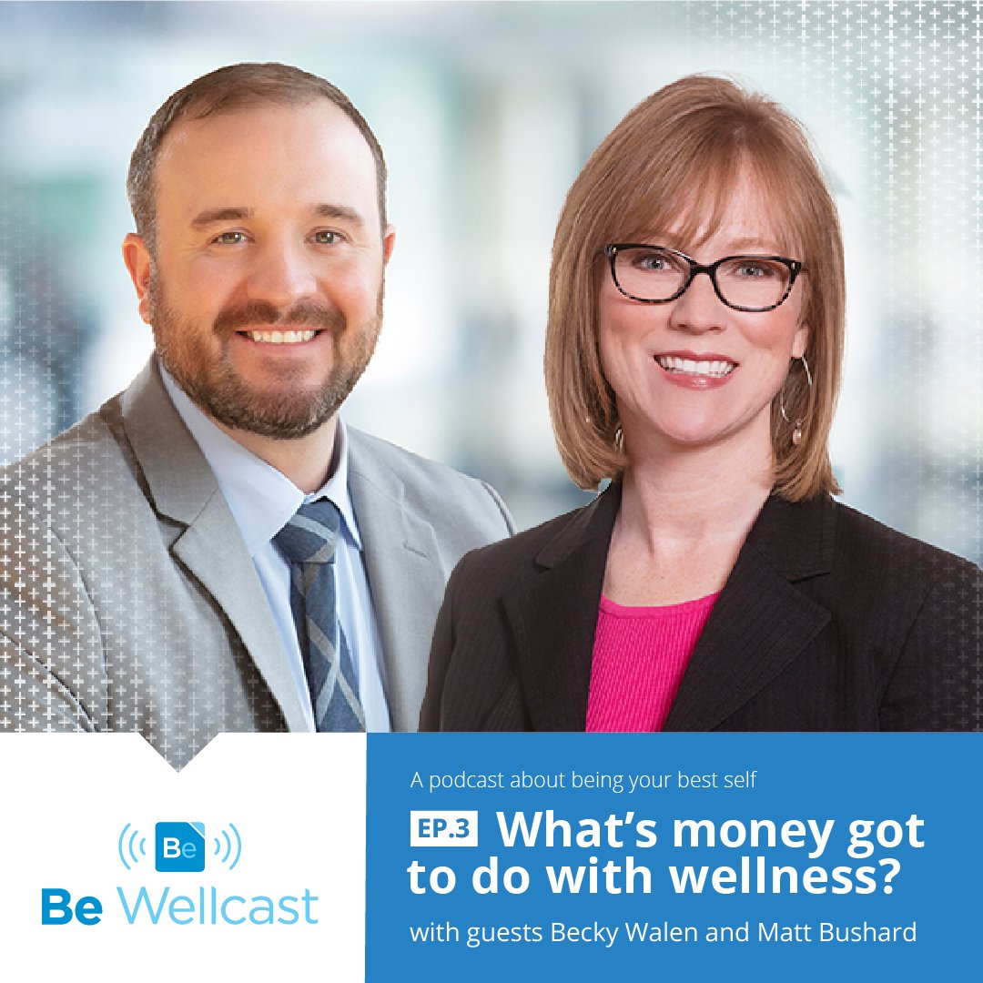 What do finances have to do with wellbeing? Listen in as <a href="/BcbsndE/">BCBSNDElizabeth</a> and I have a conversation with financial experts Matt Bushard and Becky Walen from <a href="/gobellbanks/">Bell Bank</a> bcbsnd.com/members/health…