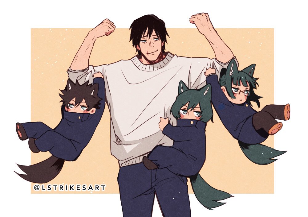 LStrikes ⭐️ SydOZCC AA21 в X: „#jjk Tiger Cub AU: can you