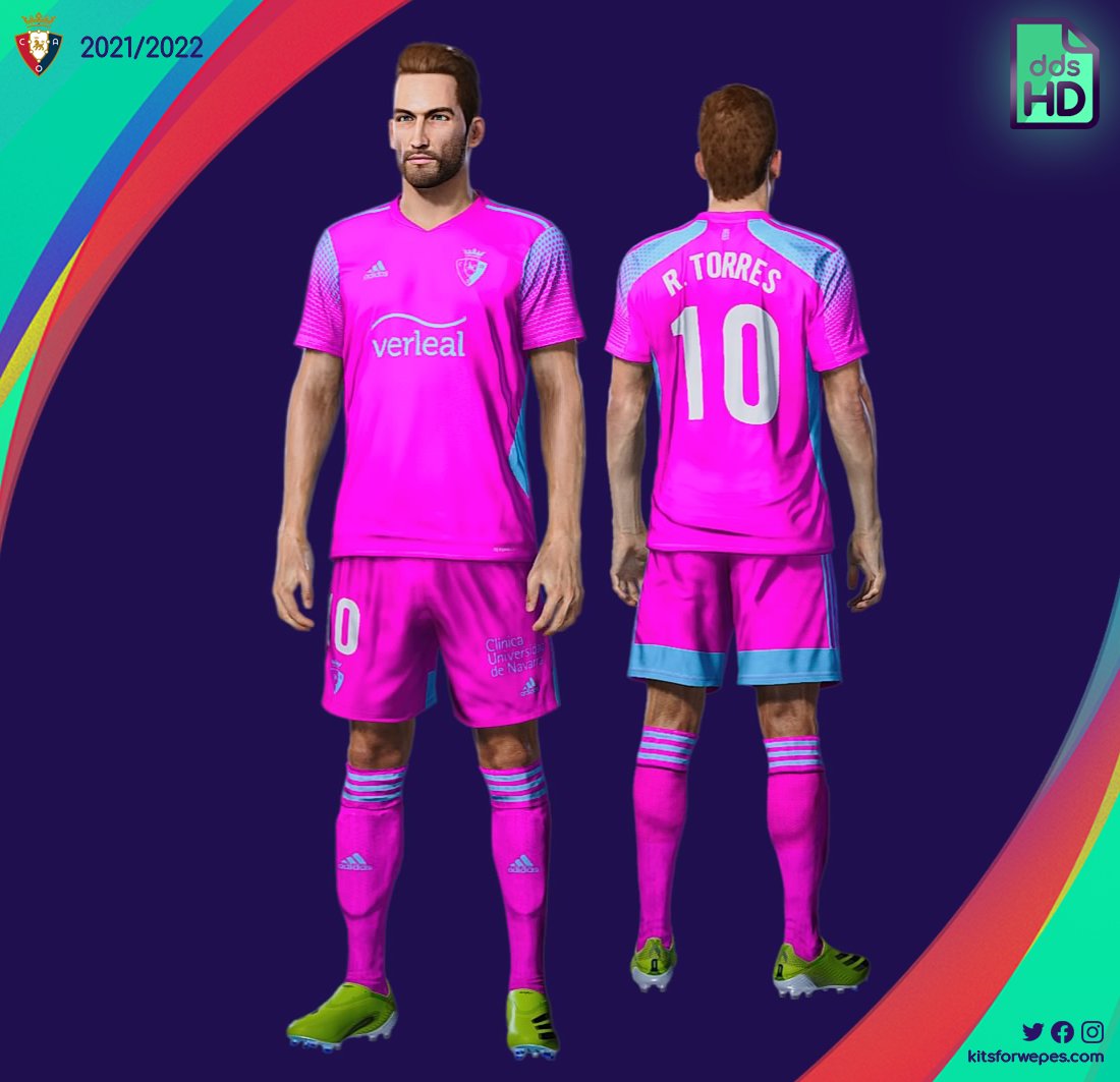 #Kit alternativo del <a href="/CAOsasuna/">CAOsasuna</a> 🔴🔵 para <a href="/officialpes/">officialPES - Inactive</a> 

💾⬇️ kitsforwepes.com/kit/third-osas…

#Osasuna #PES2021 #PES21 <a href="/EditemosPES/">Editemos PES</a> <a href="/PESMasterSite/">PES Master</a>