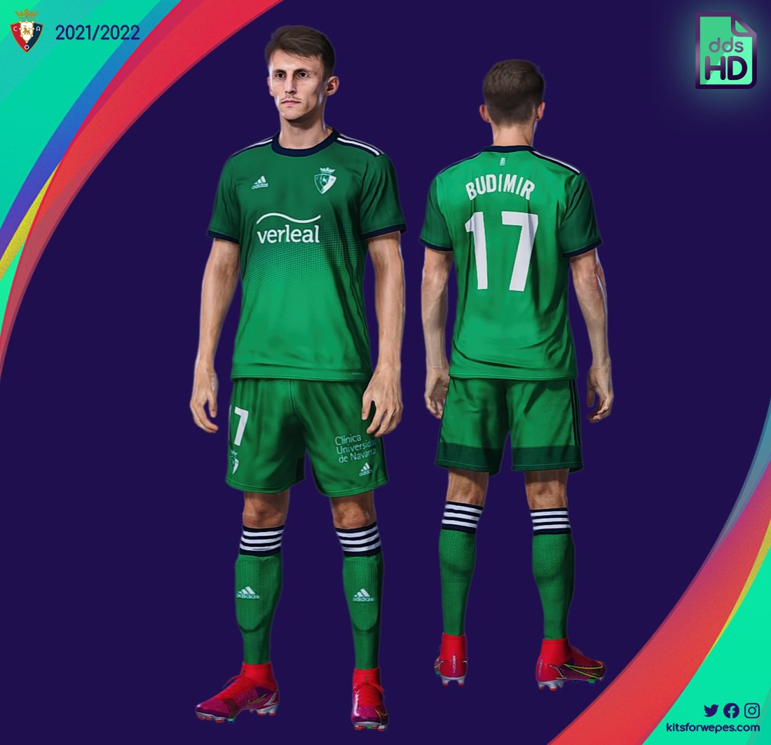 #Kit visitante del <a href="/CAOsasuna/">CAOsasuna</a> 🔴🔵 para <a href="/officialpes/">officialPES - Inactive</a>
 
💾⬇️ kitsforwepes.com/kit/away-osasu…

#Osasuna #PES2021 #PES21 <a href="/EditemosPES/">Editemos PES</a>
 <a href="/PESMasterSite/">PES Master</a>