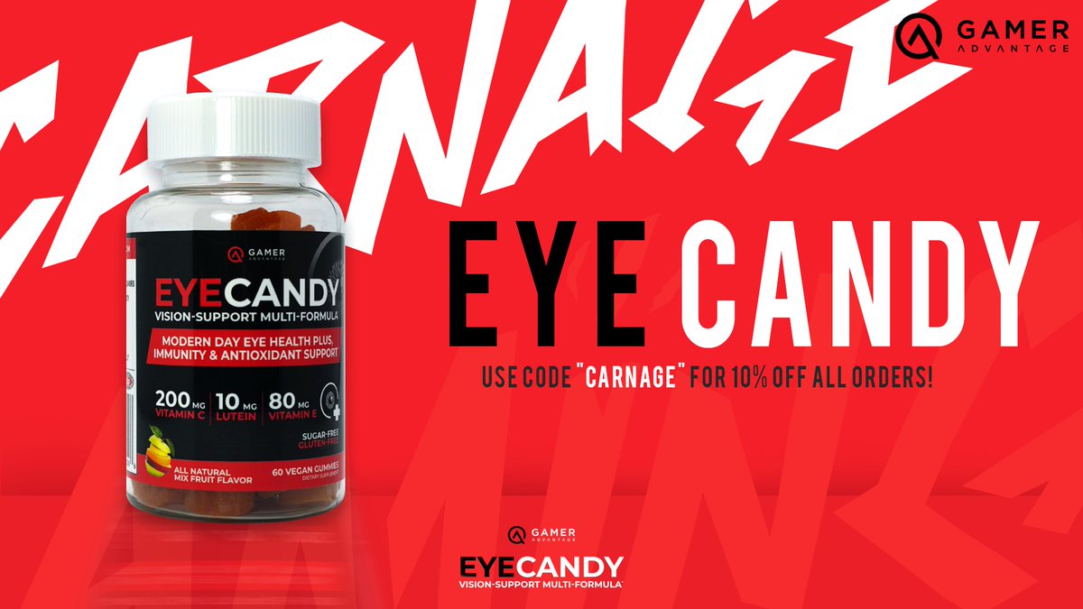 👓Looking to enhance your vision? Ensure that you do not damage your sight by purchasing <a href="/GamerAdvantage/">Gamer Advantage</a> Gaming Glasses. 

They will ensure that you are taken care off, use code CARNAGE for 10% OFF all your orders. #RedWarriors #GAFam

gameradvantage.com/?ref=Carnage