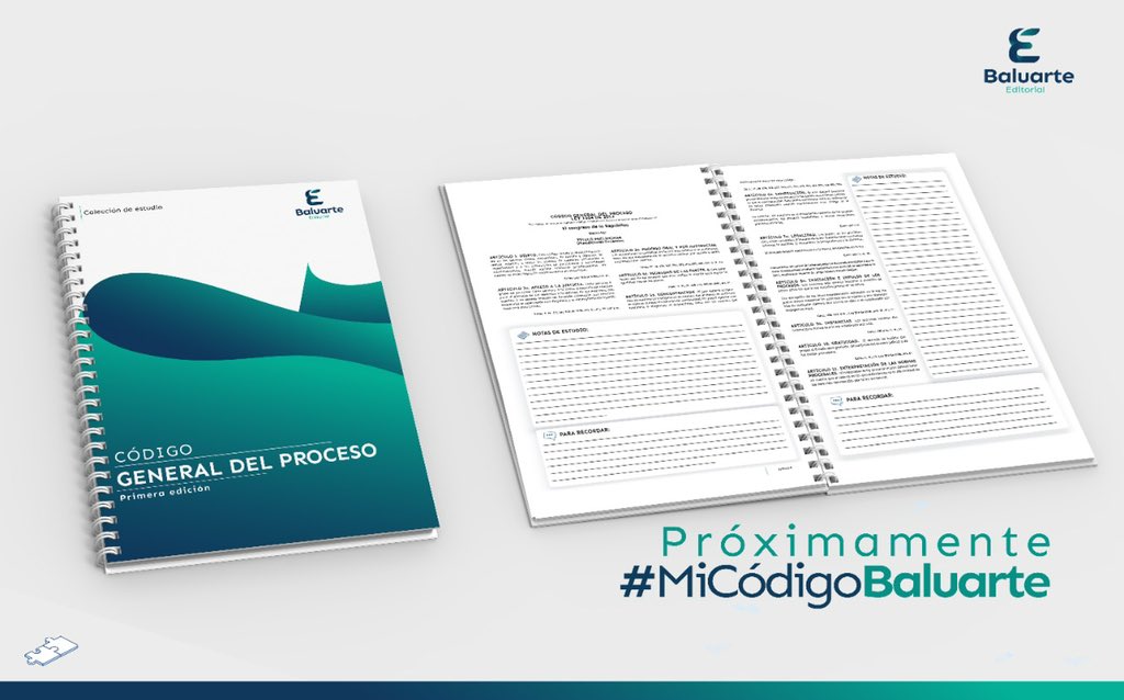 BaluarteEdit's tweet image. ¿Código y agenda en uno solo? No te pierdas la oportunidad de tener #MiCódigoBaluarte. El primer código pensado para ti.  📗