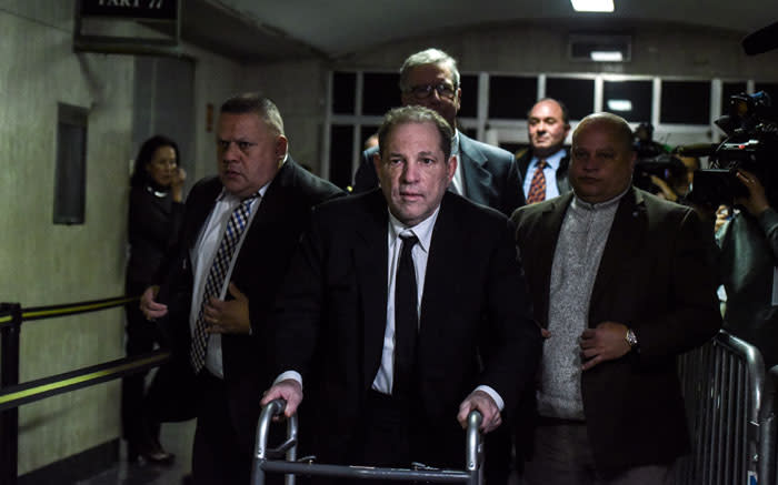 Harvey Weinstein transferred to Los Angeles for new trial