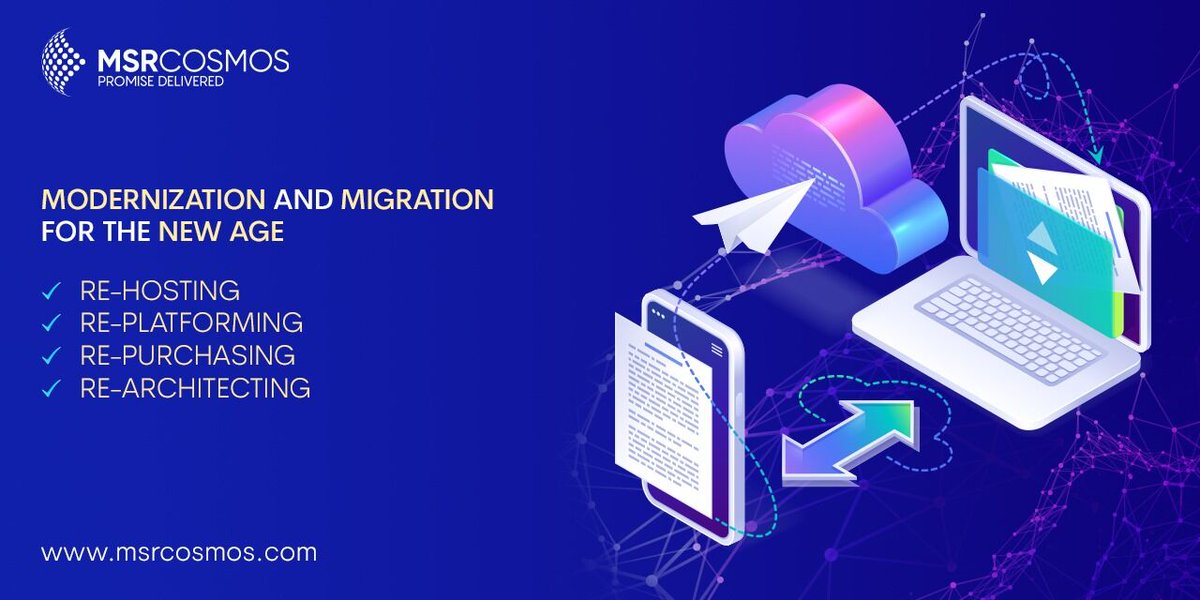 MSR_Cosmos's tweet image. Modernization and Migration are made easy with #MSRCosmos’s digital solutions and expertise.
We make Digital Transformation seamless for your business. Why should you avail of the service?  bit.ly/cloudmoderniza…
#Cloud #CloudModerization #CloudMigration #HybridCloud