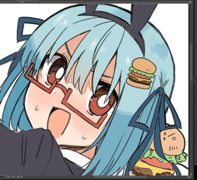 「ハンバーガー@HundredBurger」 illustration images(Popular)