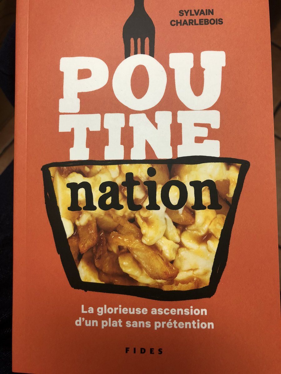 shackapatate's tweet photo. Today being #worldpoutineday #journeemondialedelapoutime , I highly recommend reading this book. Yes I’m sure you can get it in English. Our Poutines are made with real squeaky cheese curds, on top of twice cooked hand cut fries. GF options! #shackapatate https://t.co/TQrcDZdgVV