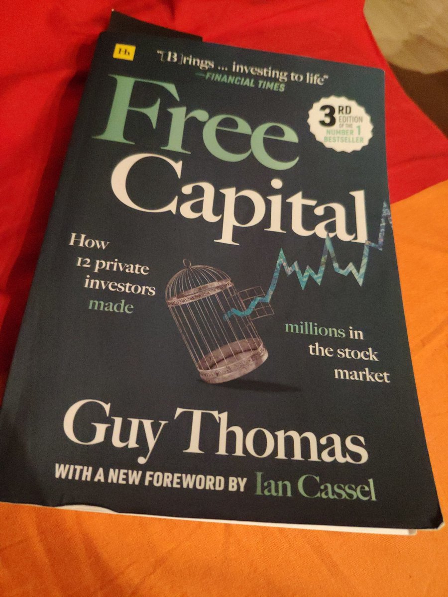 Finanzasybolsa's tweet photo. @GaliciaInvestor Ya contarás qué tal! Yo estoy acabando #FreeCapital de Guy Thomas y prólogo de @iancassel https://t.co/D8ClbIHz4M