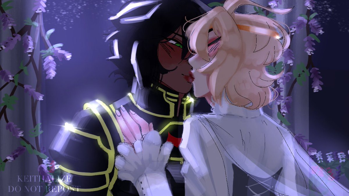 KEITHALIZE's tweet photo. forbidden love

+ yuu wearing the armor from sao bc I rlly like it 
[ #mikayuu #onstwt #seraphoftheend ] https://t.co/V0iLeaQzeO
