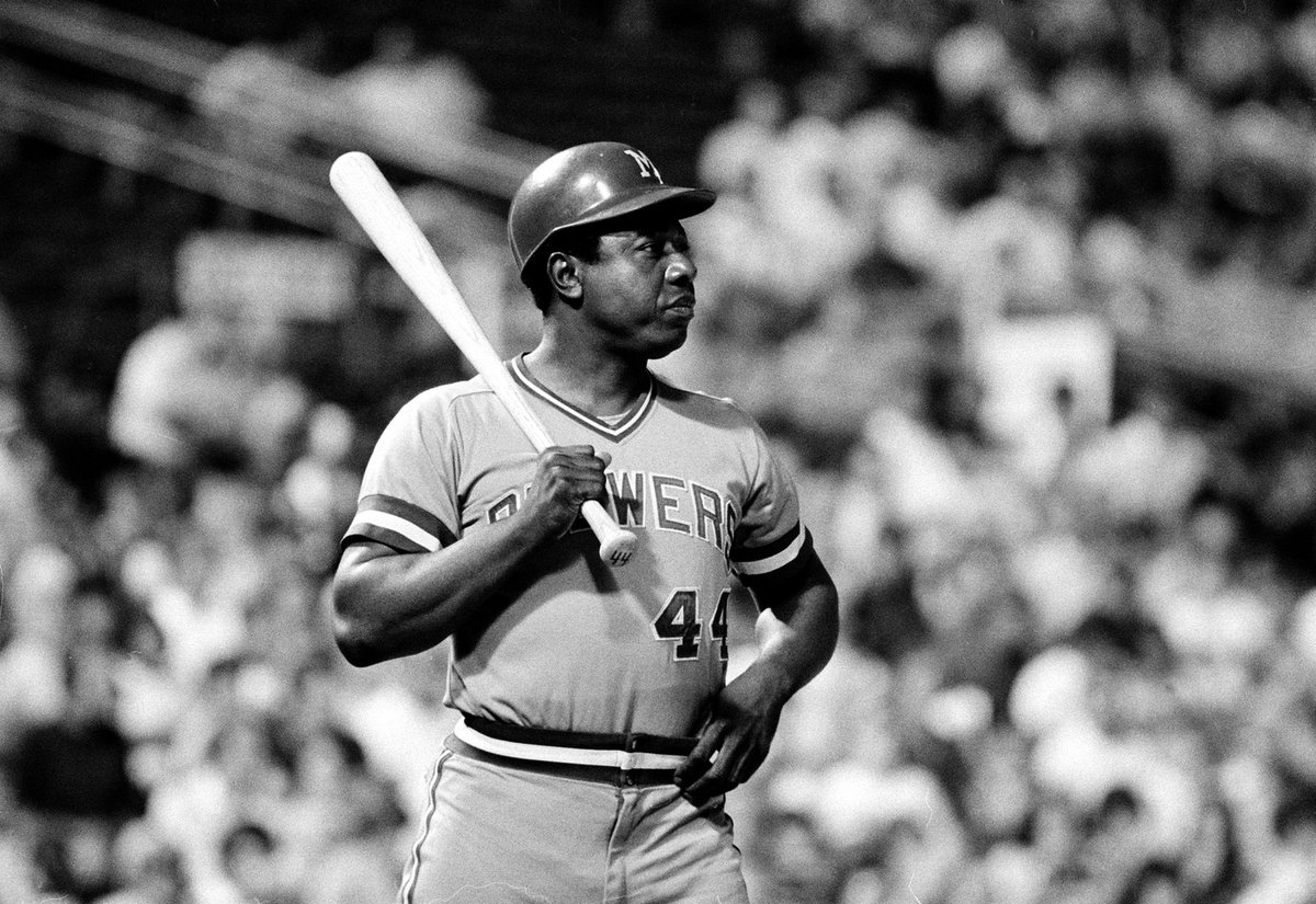 Today in 1976 Hank Aaron hit his 755th and final home run with the Milwauke...