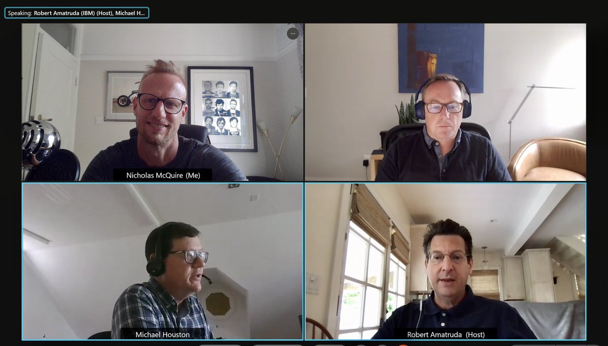 I absolutely 💕 learning about key areas of #AI research that have big potential in the enterprise. Many thanks to Mike Houston <a href="/RobertAmatruda/">Robert Amatruda</a> &amp; <a href="/IBMResearch/">IBM Research</a> on this insightful session on #FederatedLearning. Fascinating area of opportunity for enterprises in the future 👍👍