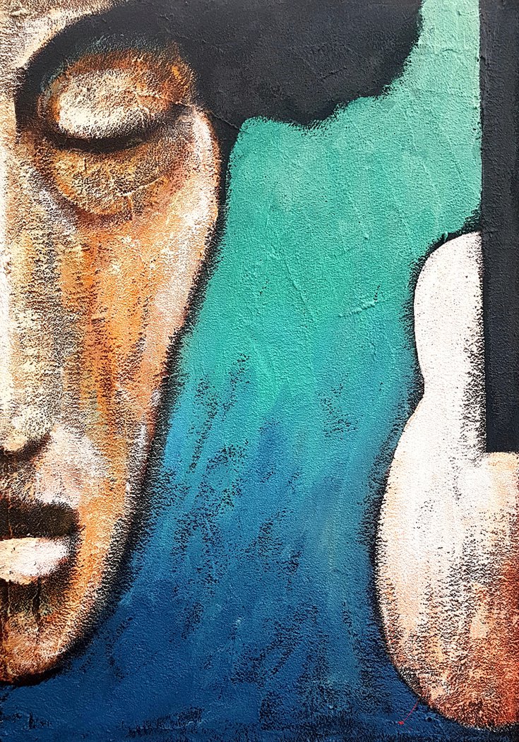 Tuga II by <a href="/Zhanaviel/">Zhana Viel</a> #acrylic #painting #art artf.in/kFICNA <a href="/artfinder/">Artfinder</a>