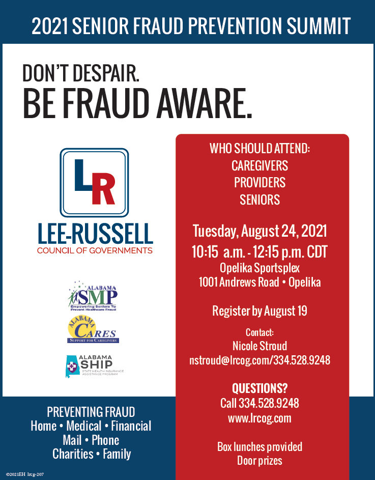 Be aware of fraud!