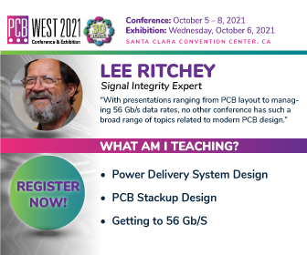 PCBWest's tweet photo. Join Lee Ritchey at #PCBWest in October! Register today! https://t.co/yHKM6rkitL
#pcbdesign #electronics #pcbengineering #training #conference #PCBs https://t.co/B7Fsc9GPXU