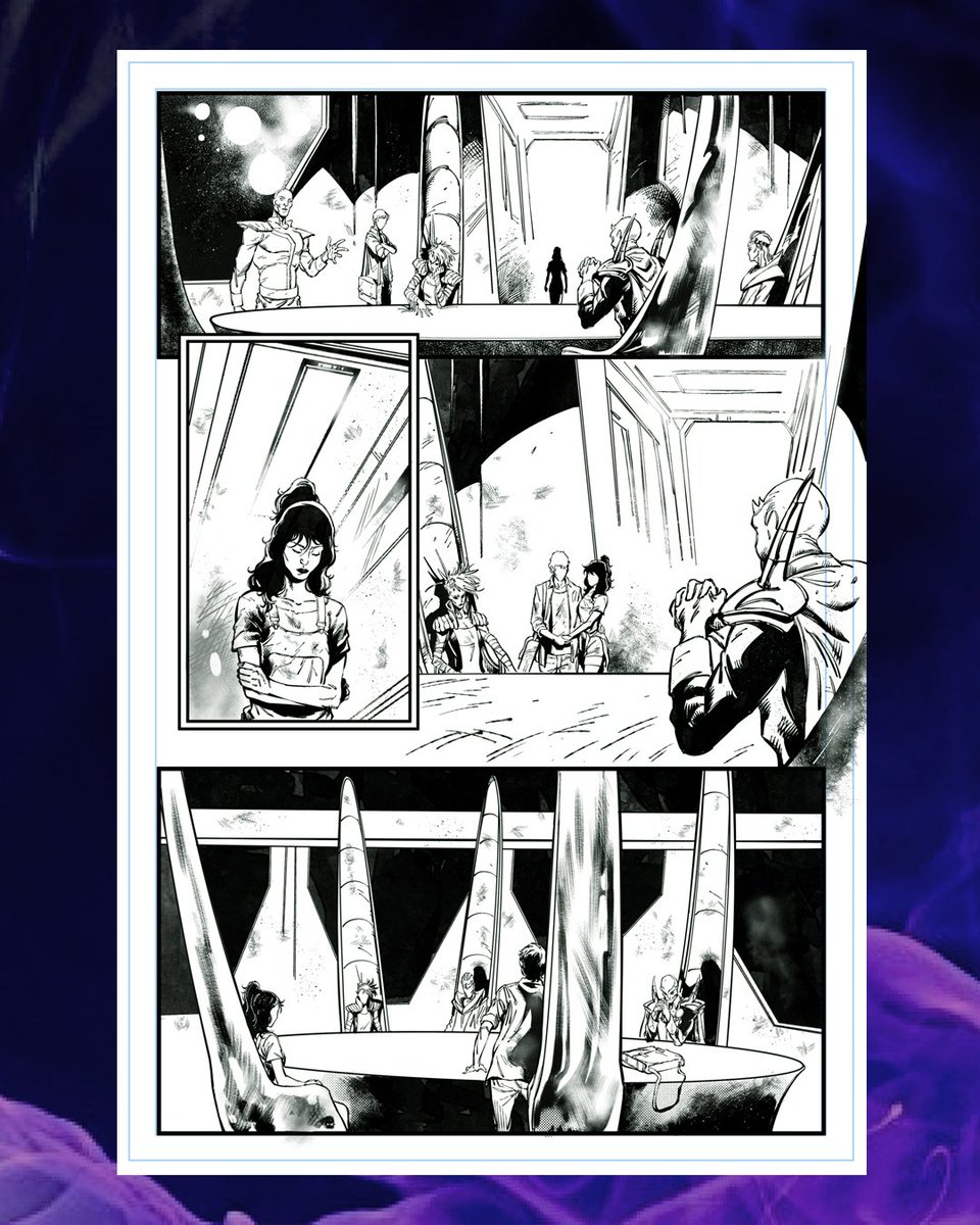 TheGabserra's tweet photo. Pages from The Death Tally #2.
Last days support us to complete the goal.
https://t.co/Vehlpcb1d9
#comic #Kickstarter #magiccomic #horrorcomic #ComicArt #comicartist #comicbooks https://t.co/WJBeWlcl4J