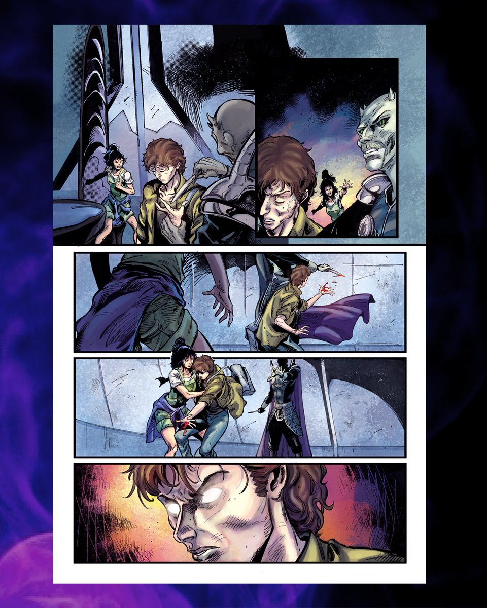 TheGabserra's tweet photo. Pages from The Death Tally #2.
Last days support us to complete the goal.
https://t.co/Vehlpcb1d9
#comic #Kickstarter #magiccomic #horrorcomic #ComicArt #comicartist #comicbooks https://t.co/WJBeWlcl4J