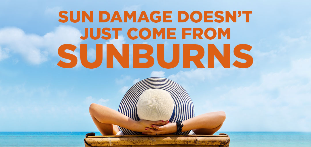 TheShadeProject's tweet image. Sun damage doesn’t just come from sunburns. Even a light tan can be a sign of your damaged skin cells trying to protect themselves.