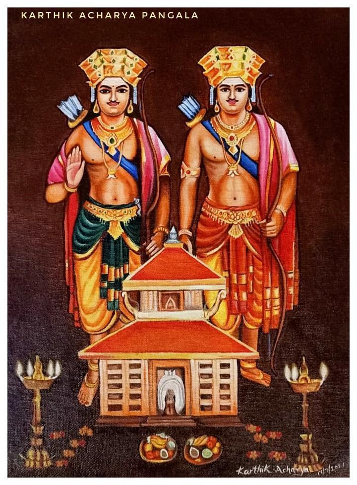 daivaradhane's tweet photo. ಬೆರ್ಮೆರ್ ಬೈದ್ಯೆರ್ಲೆನ ಪೊರ್ಲುದ ಚಿತ್ರ
Bermer Baidhyerlena Porluda Chithra
#art #artwork 
#Tulunadu 
#ದೈವಾರಾಧನೆ 
#Daivaradhane 
Art by: @acharya__karthik__ https://t.co/t9u5H5LNsa