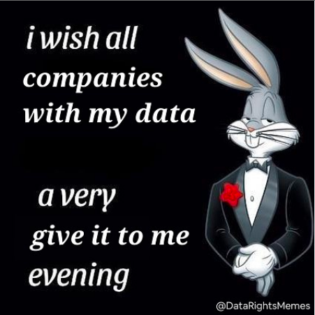 ddpforall's tweet image. My data is mine, thank you very much. 

#datarights #datadividendproject #ownyourdata