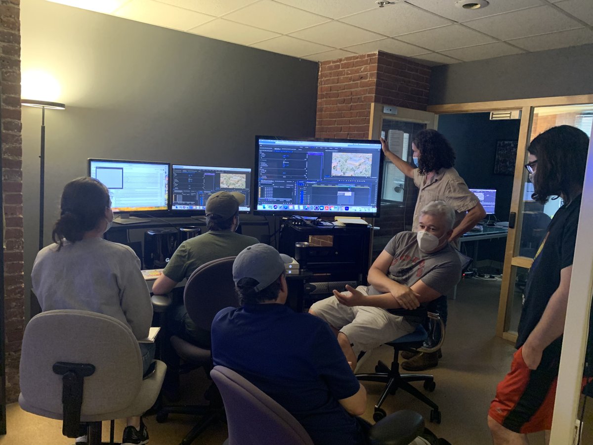 BostonDigProd's tweet image. Working in post production is a team effort. Our extended crew here was working through the complexities of a color correction challenge. Here at Boston Digital Productions, we pay strict attention to ensuring that the products we distribute surpass your expectations. #VideoEdit